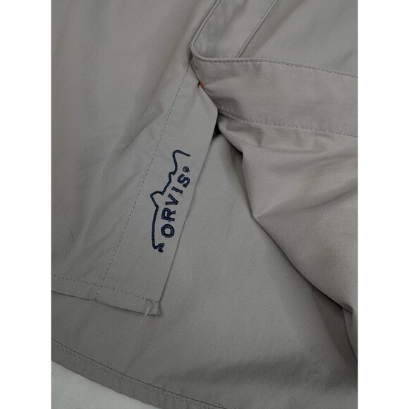 Lot of 3 Orvis Trout Bum Lightweight Fishing Shirts Men’s Large Blue Grey Rust - Picture 9 of 16